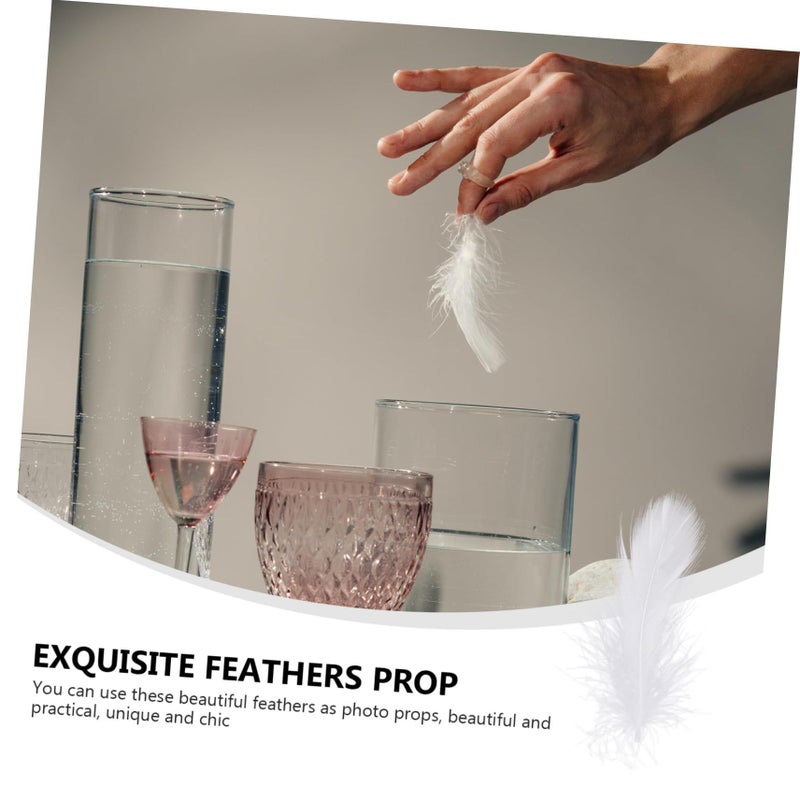 White Color 200 Pcs DIY Craft Decor For Weddings Parties Dream Catchers Photo Shoots - Image 4
