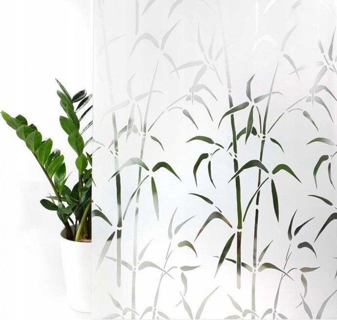 d-c-fix Bamboo Glass Stained Glass Transparent Adhesive Foil 67 cm x 2 m  - Image 1