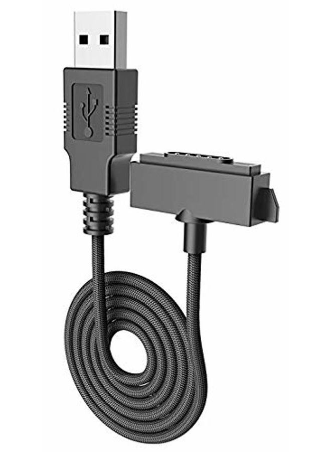BELTRON شاحن Sonim XP5/XP6/XP7، كابل شحن/مزامنة USB مضفر عالي التحمل مع جهات اتصال مغناطيسية لهواتف Sonim XP5700/XP6700/XP7700 (كابل بديل عالي الجودة ومتين صناعيًا) - Image 3
