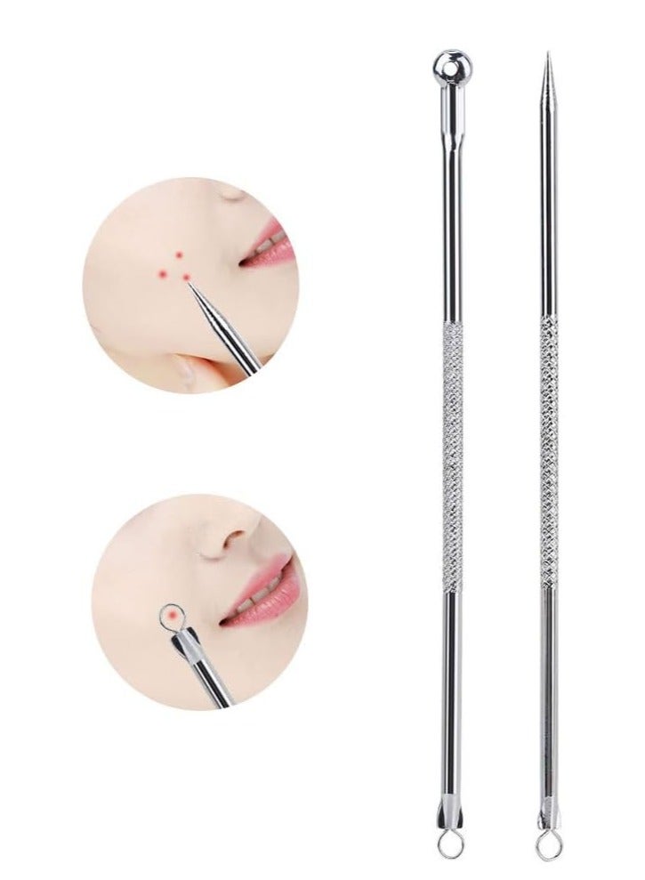 2-in-1 blackhead removal tool made of high-quality steel - Image 4