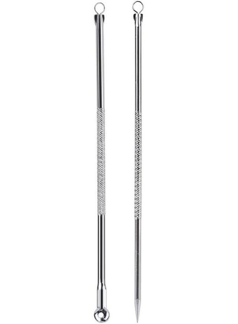 2-in-1 blackhead removal tool made of high-quality steel