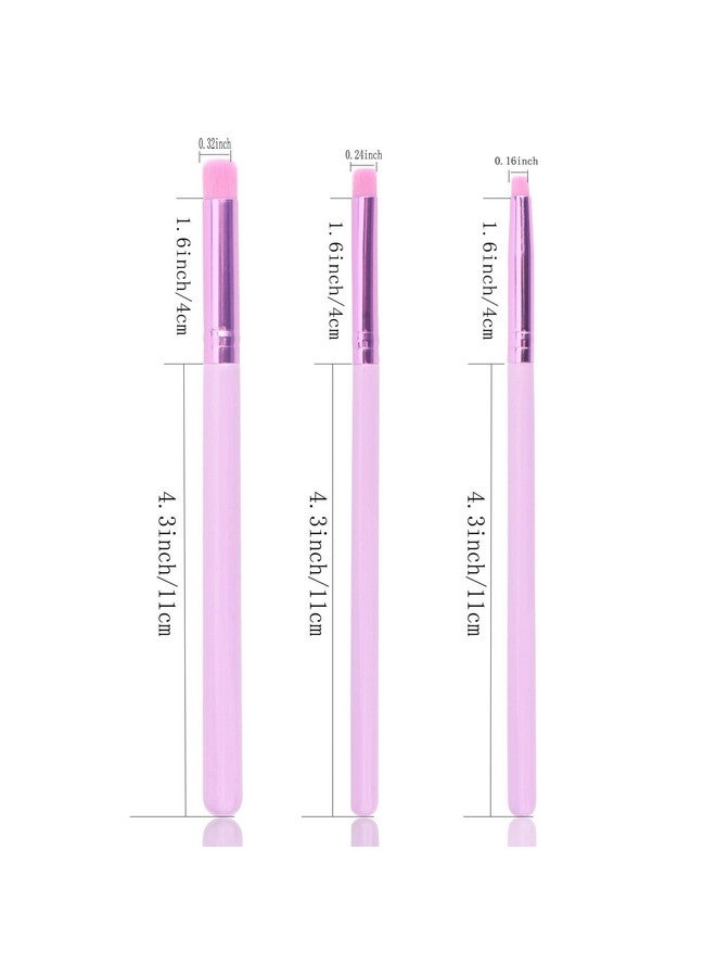 يوسينج فرش مزج حبر مفصلة لصنع البطاقات (15 قطعة) فرشاة جافة أداة مزج رسم مصغر لمزج الحبر، استخدم مع الإستنسل المعقد مع تفاصيل صغيرة (5 ألوان) - Image 2