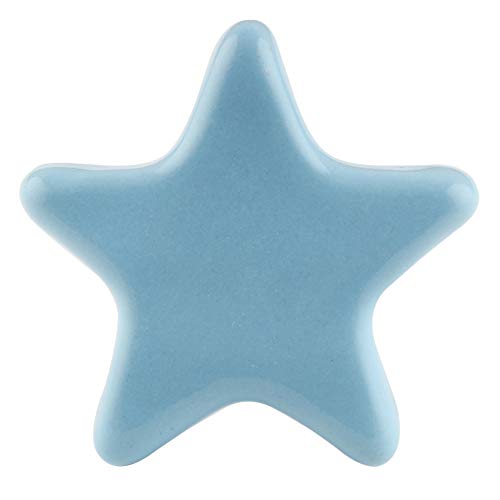 Indian-Shelf IndianShelf 4 Packs Turquoise Star Ceramic Luxury Drawer Knobs for Kitchen Cabinet Hardware Door Pulls Decorative Dresser Cupboard - Image 2