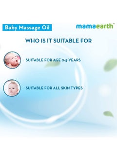 Mamaearth Soothing Massage Oil For Babies, 200 Ml  - Image 4