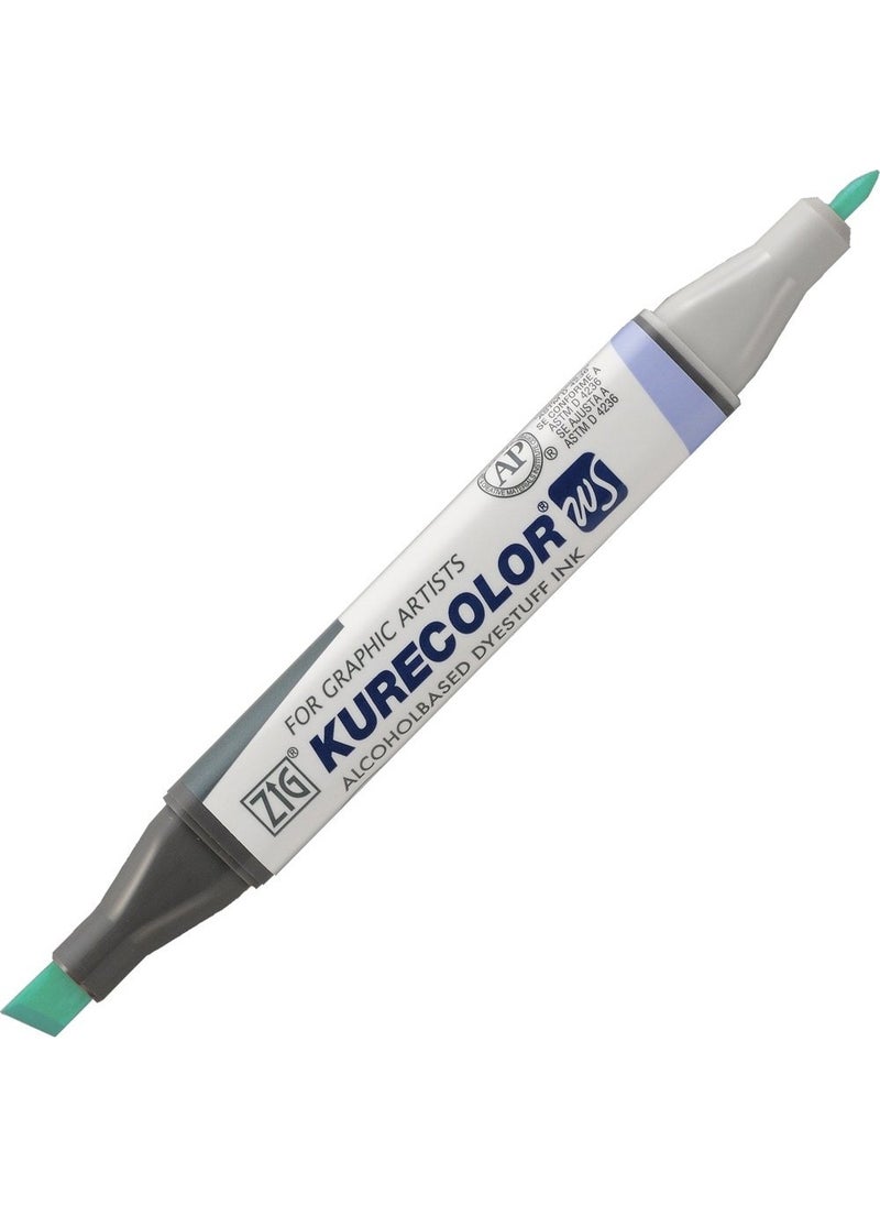Zig Kurecolor KC3000 Twin S Marker Pen 330 Pale Blue  - Image 2