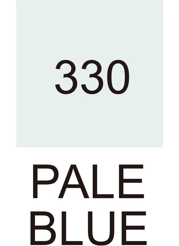 Zig Kurecolor KC3000 Twin S Marker Pen 330 Pale Blue  - Image 3