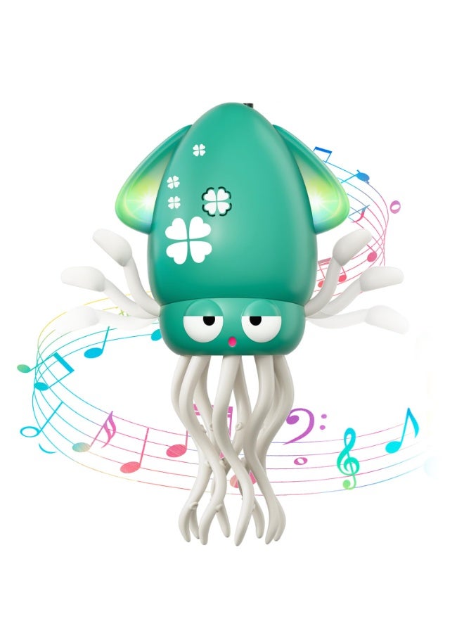 general Dancing Squid Baby Toy, Electric Crawling Octopus Tummy Time Toy, Rechargeable Magic Dancing Music Squid Baby Toys for 3 4 5 6 Year Old Kids Boy Girl Birthday Gifts Christmas Stocking Stuffers - Image 1