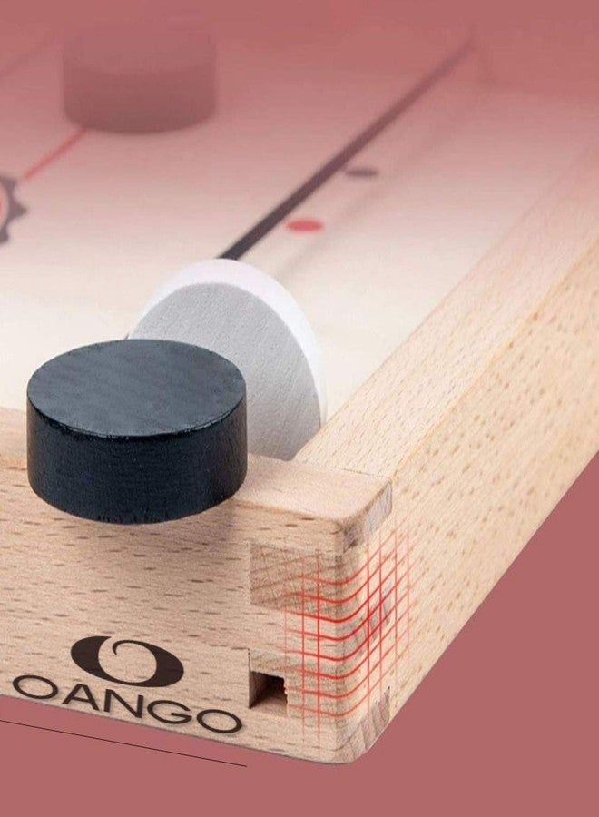 OANGO 2 in 1 Super Fast Sling Puck Game, Portable Table Board Game for Kids and Adults, Tabletop Slingshot Games Toys for Boys and Girls, Desktop Sport Board Game for All Age Group - Image 5