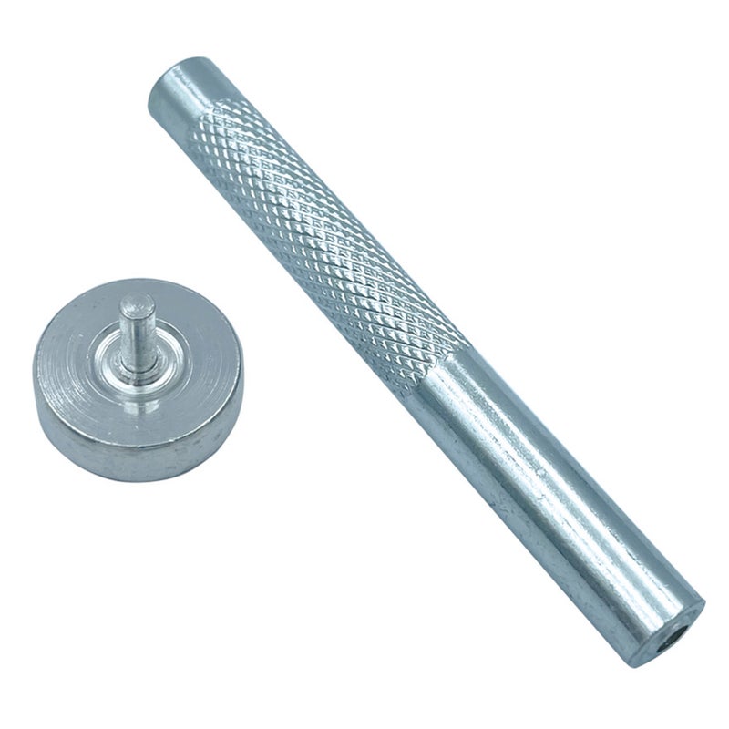 Eyelet Punch Tool + Hole Punch + 100 Sets Silver Eyelets Grommet DIY Leather Craft Tools Set - Image 3