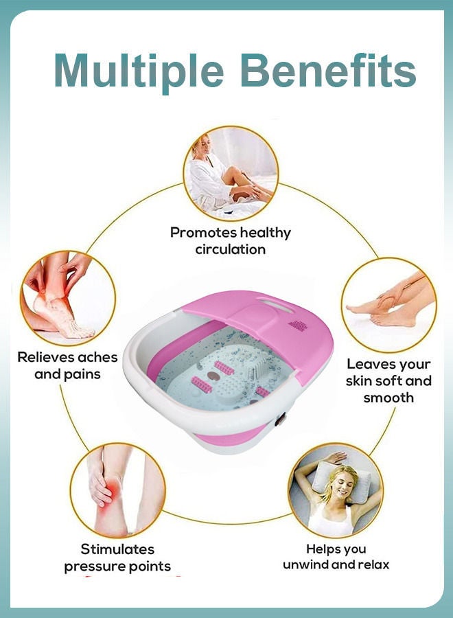 توشونكس آلة تدليك القدمين الكهربائية دلو قابل للطي لحمام القدم - Image 3