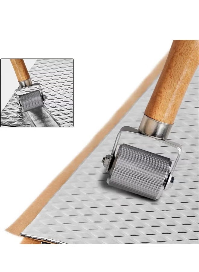 Car Sound Roller, 4 Pcs Sound Deadener Roller Tool Car Sound Deadening Roller Sound Deadener Roller Set, Seam Roller, Bearings Equipped Automotive Audio Sound Deadening Application Wheel Roller - Image 3