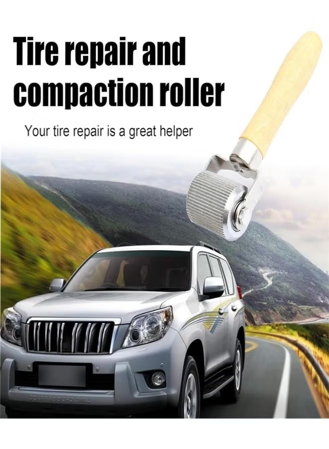 Car Sound Roller, 4 Pcs Sound Deadener Roller Tool Car Sound Deadening Roller Sound Deadener Roller Set, Seam Roller, Bearings Equipped Automotive Audio Sound Deadening Application Wheel Roller - Image 5