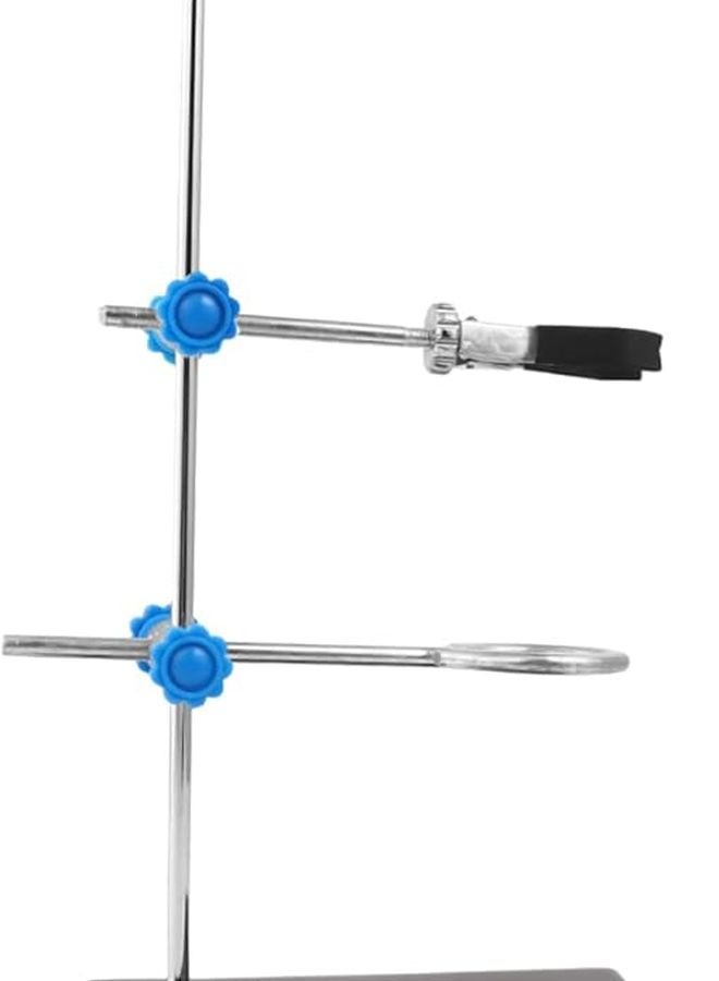 Mini Metal Lab Stand Detachable Chemistry Equipment Support Clamp Laboratory Grade - Image 2