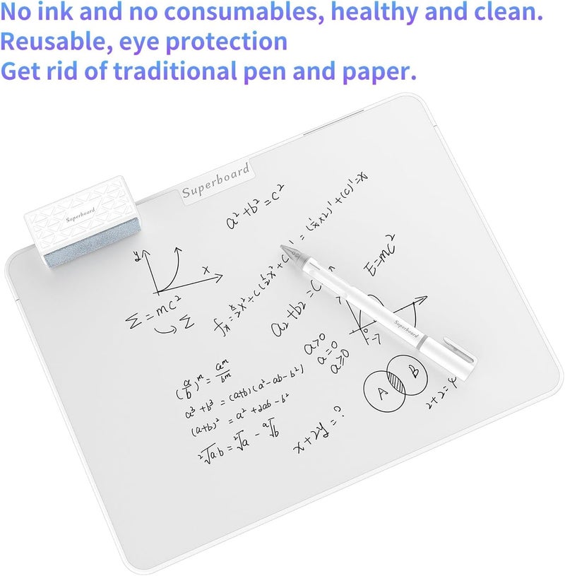 NALACAL 15-Inch Magnetic Drawing Board - Eco-Friendly Writing Tablet for Kids and Office Use - Image 3