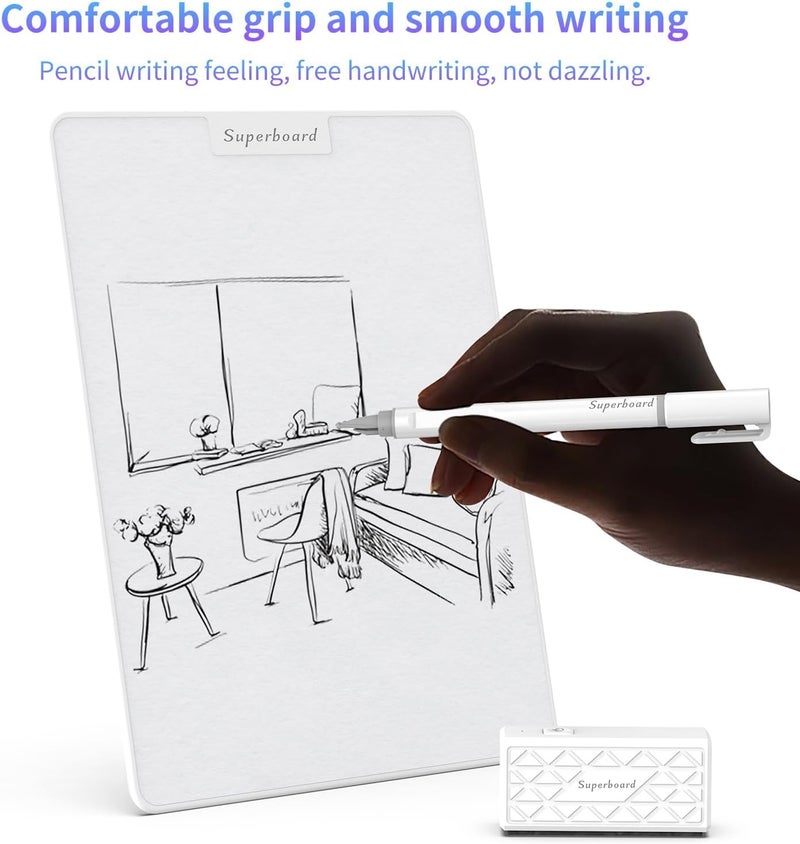 NALACAL 15-Inch Magnetic Drawing Board - Eco-Friendly Writing Tablet for Kids and Office Use - Image 5