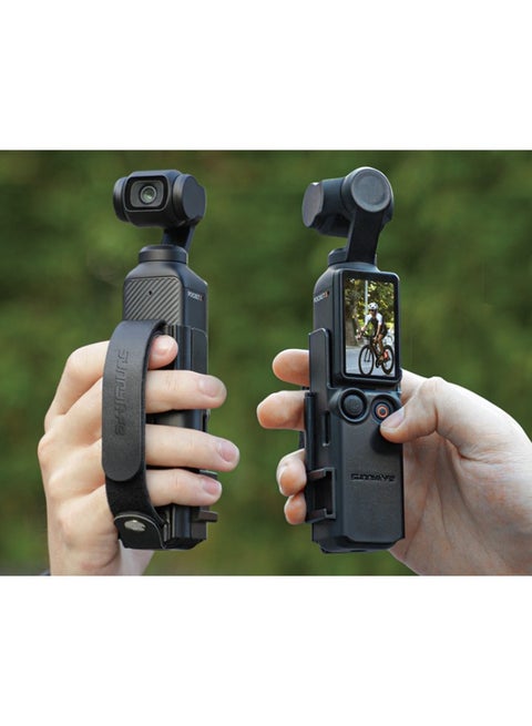حزام يد لجيب Osmo 3 حافظة واقية وإطار توسيع الحبل وجيب 3 غطاء مقبض تمديد، لملحقات DJI Osmo Pocket 3