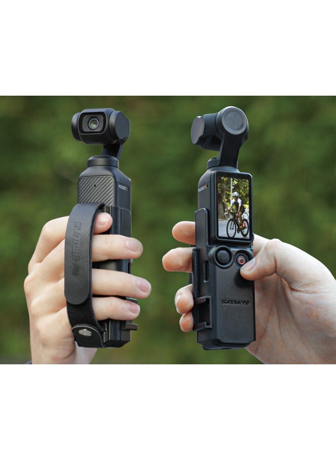 Sunnylife - Hand Band for Osmo Pocket 3 Protective Case Lanyard Expansion Frame Pocket 3 Extension Handle Cover, For DJI Osmo Pocket 3 Accessories - Image 1