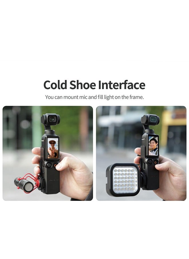 Sunnylife - Hand Band for Osmo Pocket 3 Protective Case Lanyard Expansion Frame Pocket 3 Extension Handle Cover, For DJI Osmo Pocket 3 Accessories - Image 1