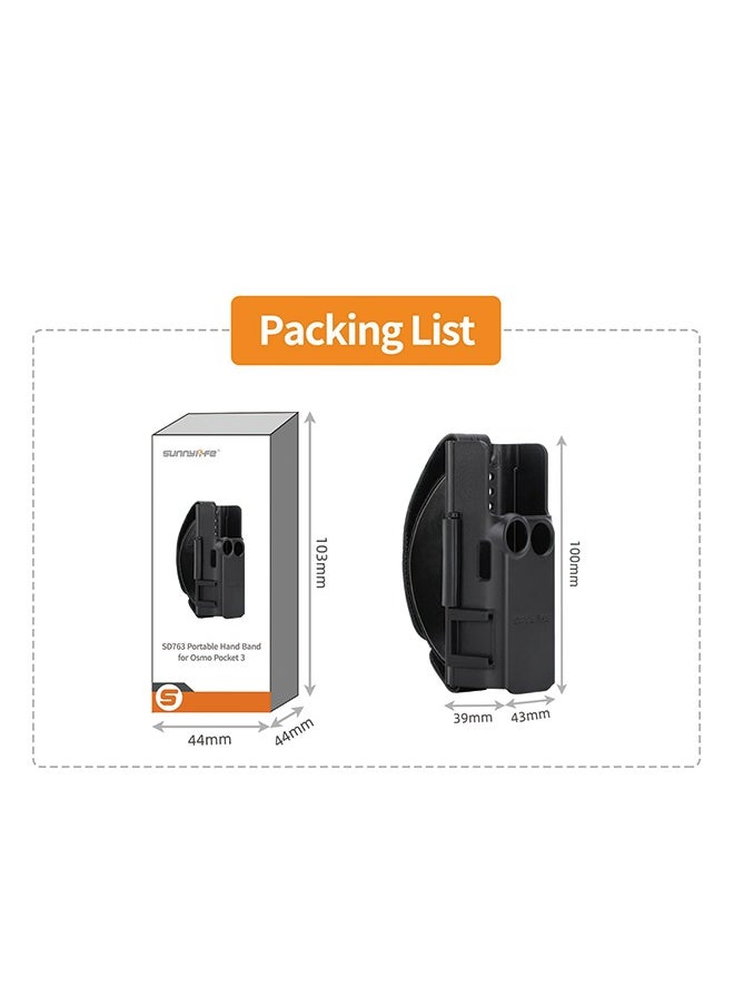 Sunnylife - Hand Band for Osmo Pocket 3 Protective Case Lanyard Expansion Frame Pocket 3 Extension Handle Cover, For DJI Osmo Pocket 3 Accessories - Image 1