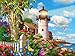 Springboks Coastal Illumination 500 Piece Jigsaw Puzzle for Adults Features an Idealic Costal Retreat Made in The USA - Image 2