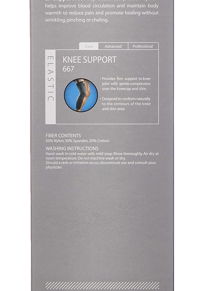 LP Support 667 Knee Support, Large, Blue - Image 2