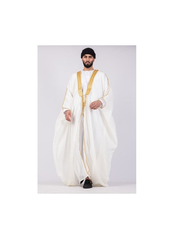 WHITE BISHT FOR MEN
