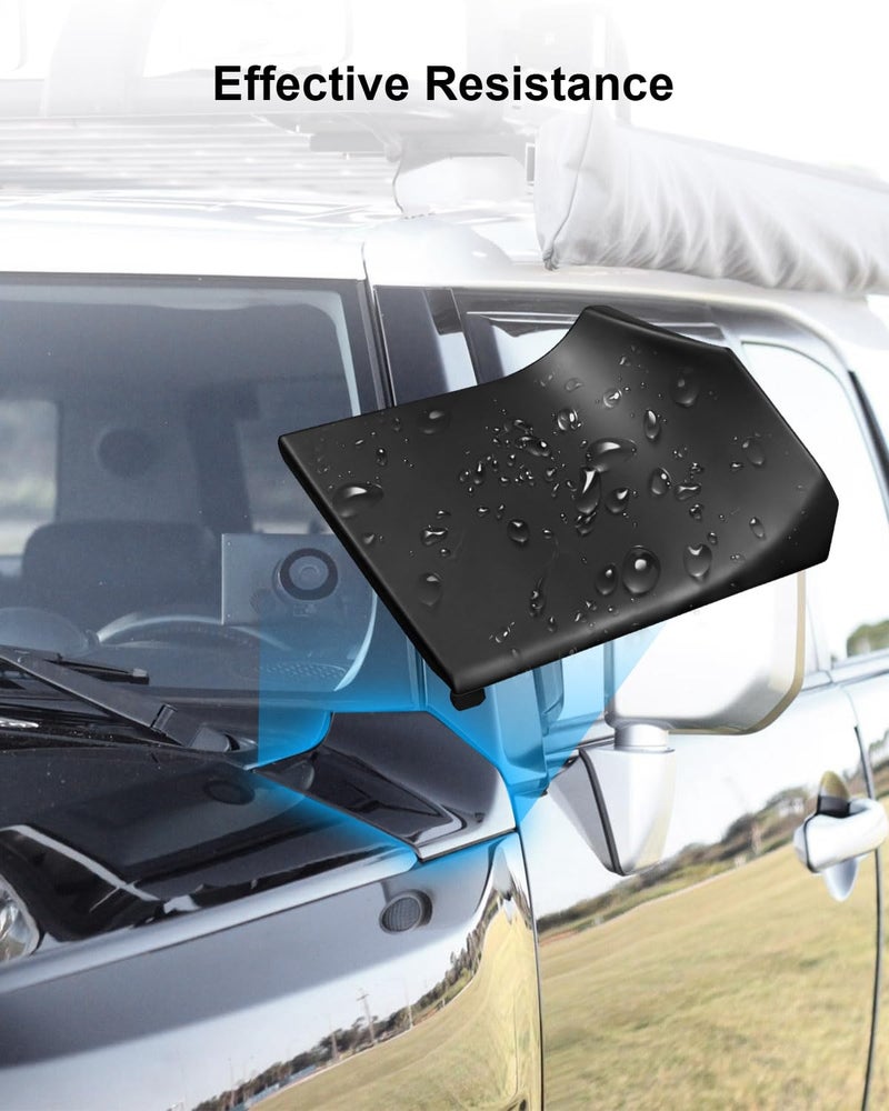 ULZOZN Left side Fender Upper Panel Replace 61102-35132, Hood Wrap Fit for Toyota FJ Cruiser 2007-2010, Driver Side Black - Image 3