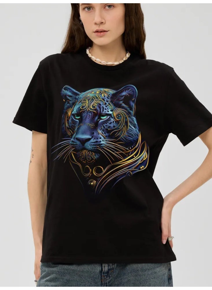 Casual and stylish women's cotton T-shirt: soft and breathable - Image 1