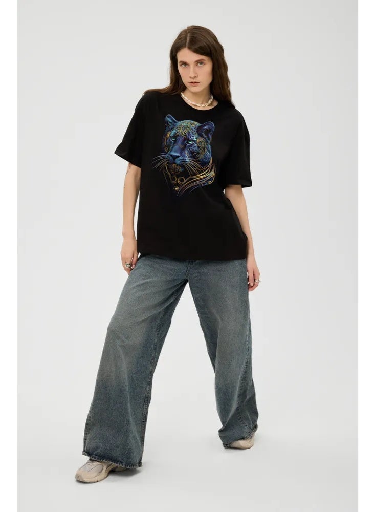 Casual and stylish women's cotton T-shirt: soft and breathable - Image 2
