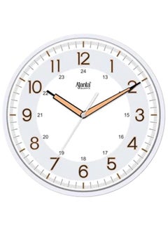 Ajanta Ajanta Wall Clock Night Glow Clock Radium Clock 310 x 44 x 310mm Pearl White 