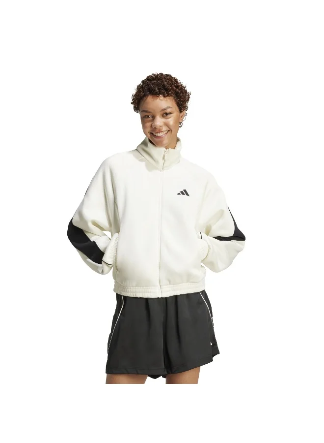adidas W Stadium Tt White Training Track Tops For Women XS