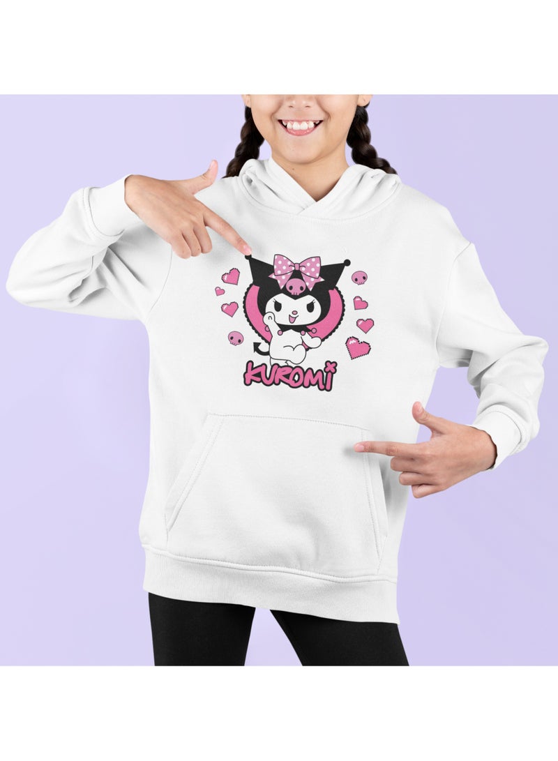 ZOOM KUROMI HEARTS - HOODIE DESIGN FOR KIDS