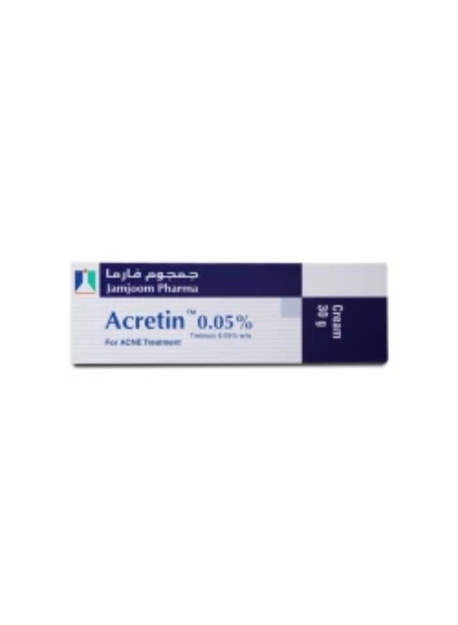Acretin 0.05% Cream 30Gm