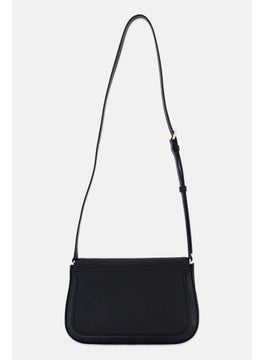 Michael Kors Women Brand Logo Cross Body Bag 18 H x 27 L x 8 W cm, Black  - Image 2