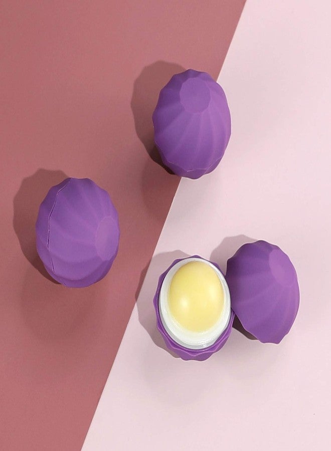 longway 0.24Oz (7ml Empty Lip Balm Sphere Containers | Screw Cap Lipstick Tubes/Chapstick Tubes/Chapstick Holder for Lip Gloss & BPA FREE (Pack of 10, Purple - Image 5