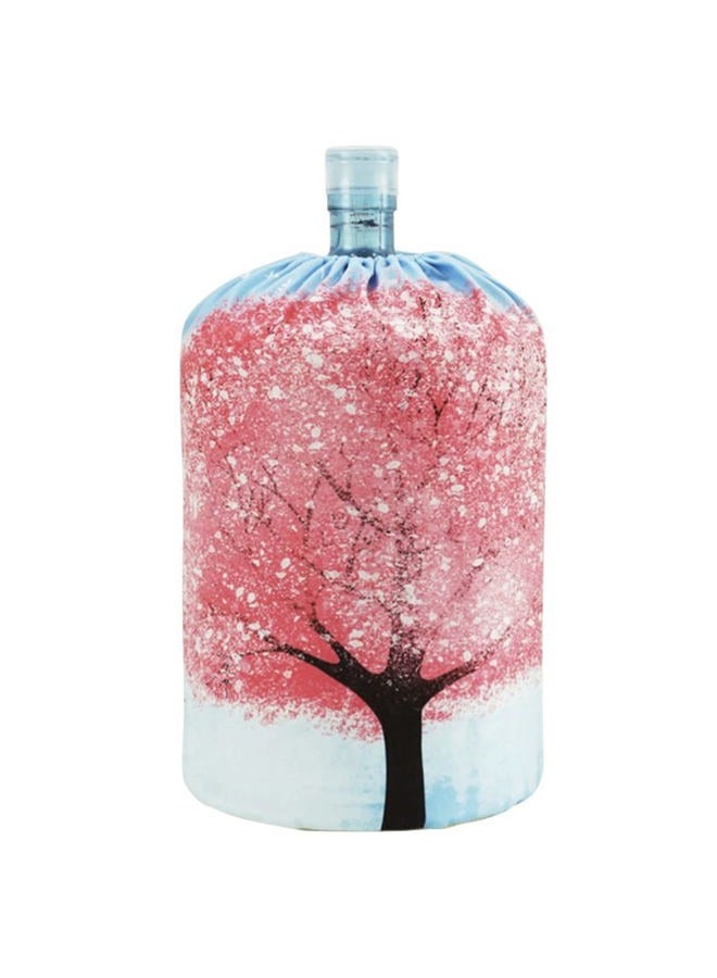 ZUYYON 5 Gallon Water Dispenser Barrel Dust Cover Water Cooler Dust Proof Cover for Decoration, Reusable Bottle Bucket Protector(Cherry Tree) - Image 1
