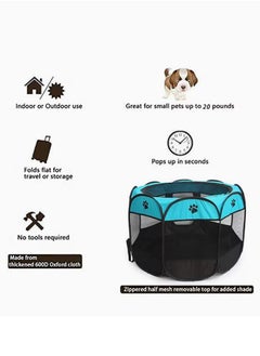 Yolu Foldable Waterproof Octagon Oxford Pet Playpens For Dogs And Cats  - Image 2