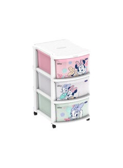 Disney Mickey & Friends Girls Multipurpose Storage Cabinet 3 Drawers with Wheels - pzsku/ZDAEE6E68771DB6430607Z/45/_/1736893342/25c598a5-ce89-46b9-a906-f88cf4f0ea82