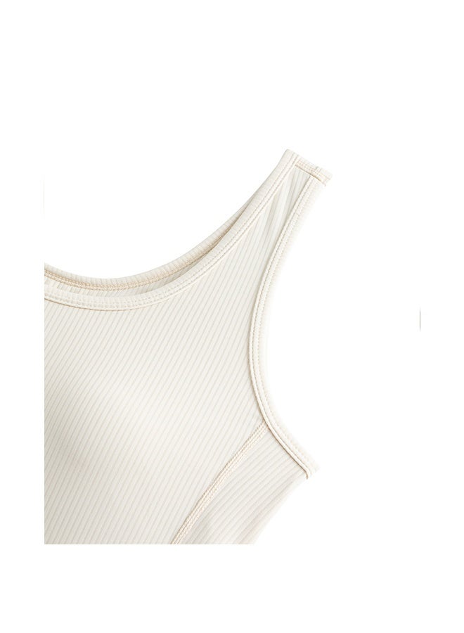 ANTA Tight Workout Training Commute Tank White - Image 5