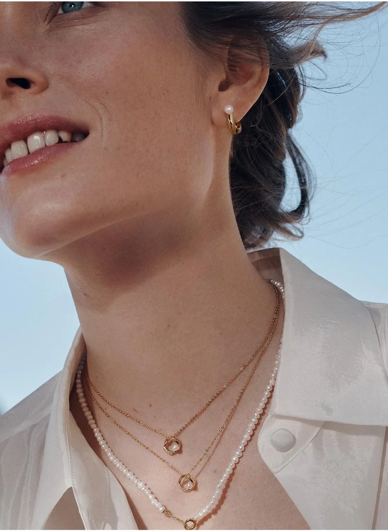 PANDORA  14K Gold Plated Collier Necklaces for Women | Best Price UAE