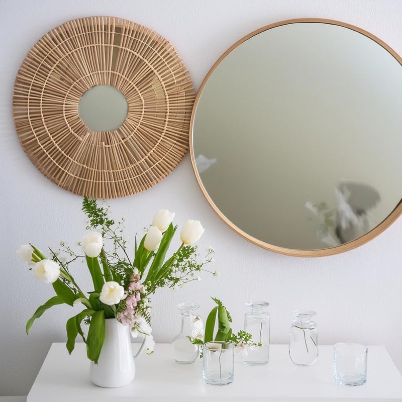 Better crafts 10 Inch, Pack of 6 Small Mirrors for Crafts, Round Mirror for Tables at Wedding, Mirror Tiles for Crafts and DIY Projects - Image 5