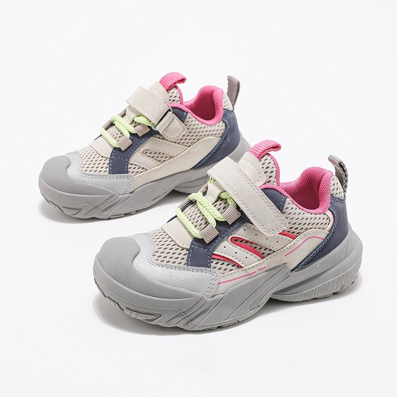 Children'S Sports Shoes 2025 Spring & Fall Boys' Big-Headed Ugly Shoes Students' Running Shoes Girls' Fashion Casual Shoes Trendy - Image 4