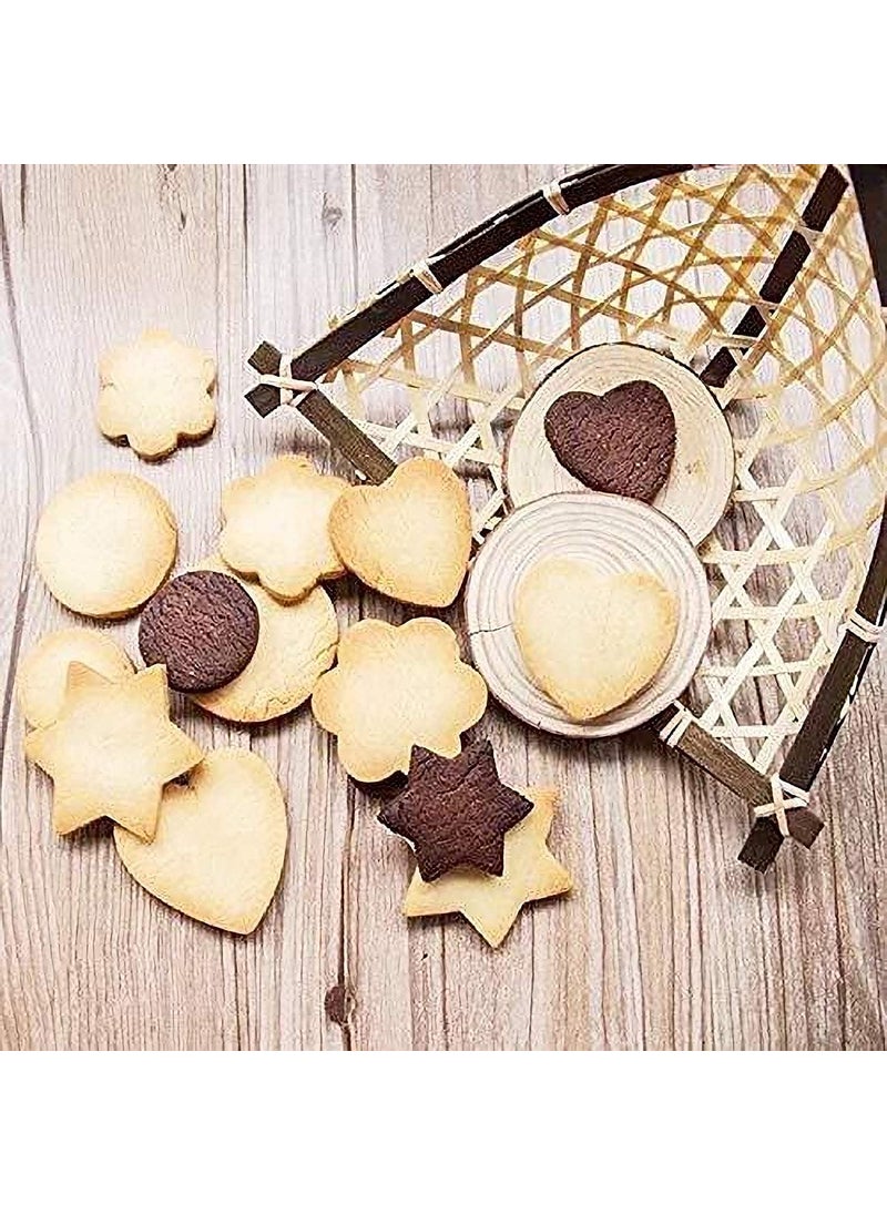 Lazybeee LAZYBEEE 12 pcs Stainless Steel Mini Cookie Biscuit Cupcake Cutter Set of 12 Shapes  - Image 2