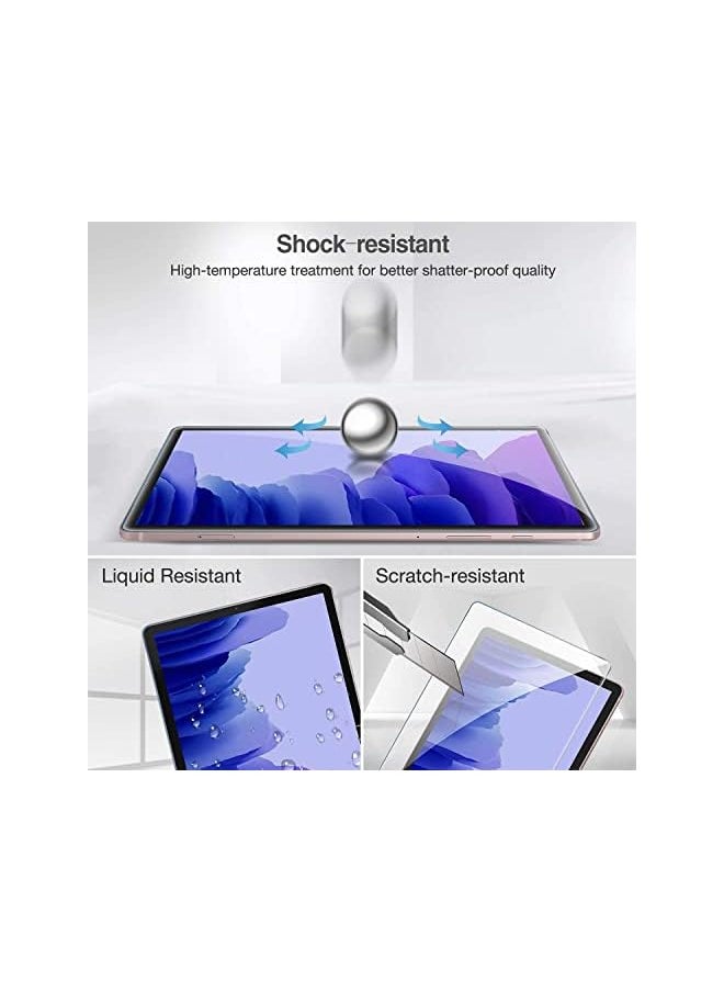 Procases - [2 Pack] Galaxy Tab A7 10.4 Screen Protector 2022 2020 (SM-T503/T500/T505/T507), Tempered Glass Screen Film Guard for 10.4 Inch Galaxy Tab A7 Tablet - Image 1