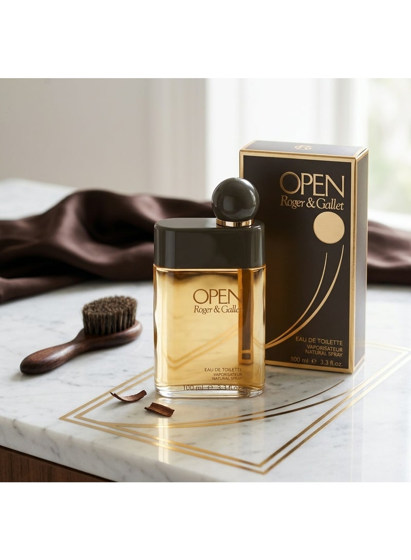 عطر اوبن من روجيه ايه جاليت للرجال -أو دو تواليت، 100 مل-