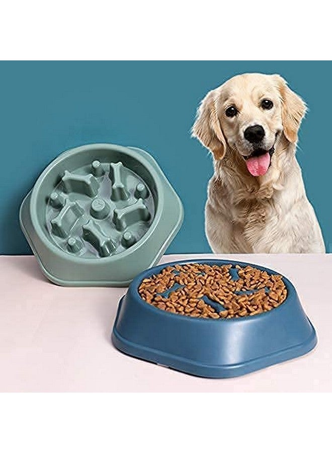 وعاء طعام تدريب الحيوانات الأليفة | وعاء طعام بطيء غير سام | وعاء طعام مضاد للاختناق للقطط والكلاب - قطعة واحدة - Image 2