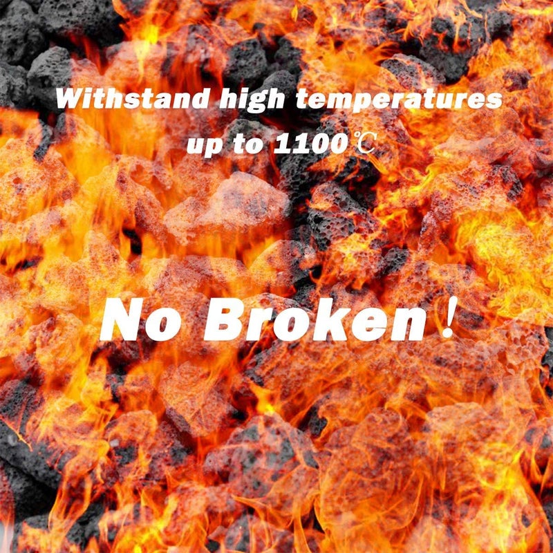 Skyflame 3/8" - 3/4" Red Natural Stones Lava Rock Granules for Gas Fire Pits, Fireplaces, Gas Log Sets, BBQ Grills, Garden Landscaping Decorations,Cultivation of Potted Plants, 10LB - Image 5