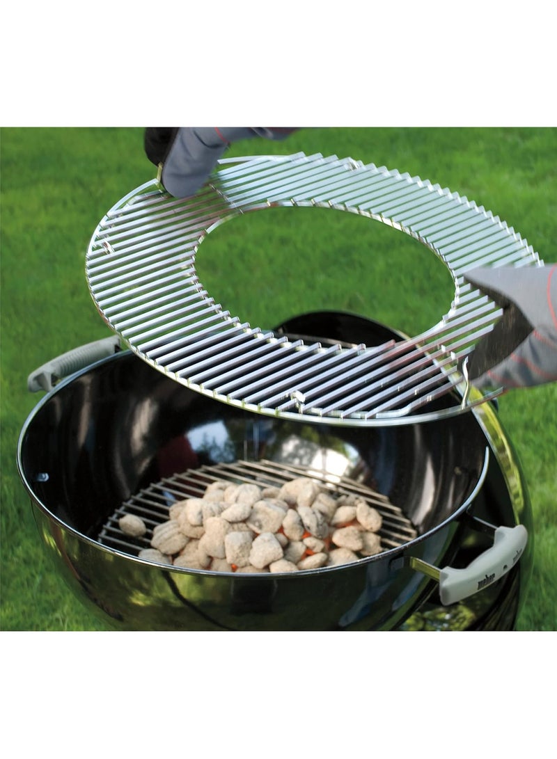 Weber Gourmet BBQ System Hinged Cooking Grate Set | Premium Grilling accessories - Image 5