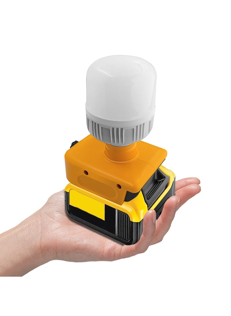 LED Work Light Cordless Handheld Work Light, 12W 1500lm Protable LED Flood Light, 6500K Cordless Flashlight for Job Site and Outdoors (Battery Not Included) - Image 1