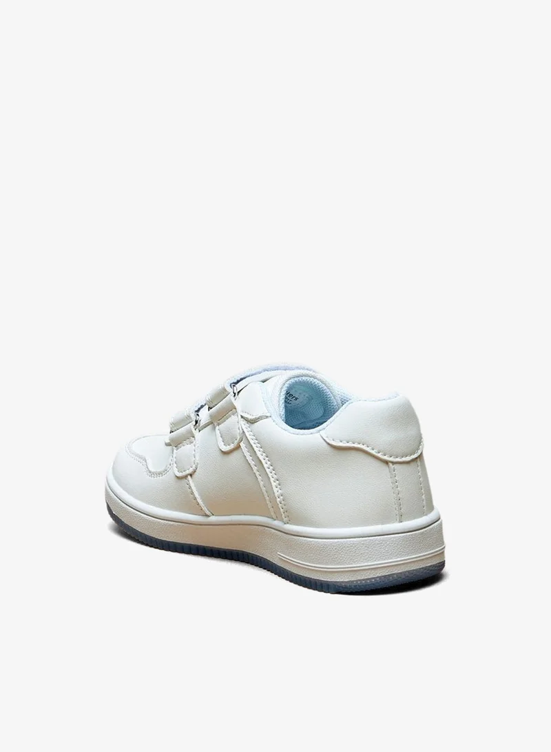 جونيورز سنيكرز بألواح وإغلاق بشريط لاصق